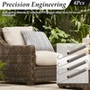 remolean 4 Pack 7 Inch Recliner Spring - Long Neck