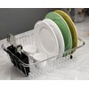 TESOT Adjustable Over Sink Dish Rack Stainless Steel Dish Drying