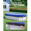 POOLHACKER 16x32 FT Oval Pool Cover – 420D Extra Thick