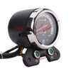 Universal Motorcycle Dual Speedometer with Gear Display and Backlight for