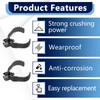 2Pcs Drain Cleaning 3-Inch T-150-1 3" Root Cutter, Sharktooth Cutter