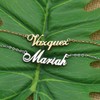 GR35Z9 Silver Initial Name Necklace Elegant Mother's Day Jewelry Gift