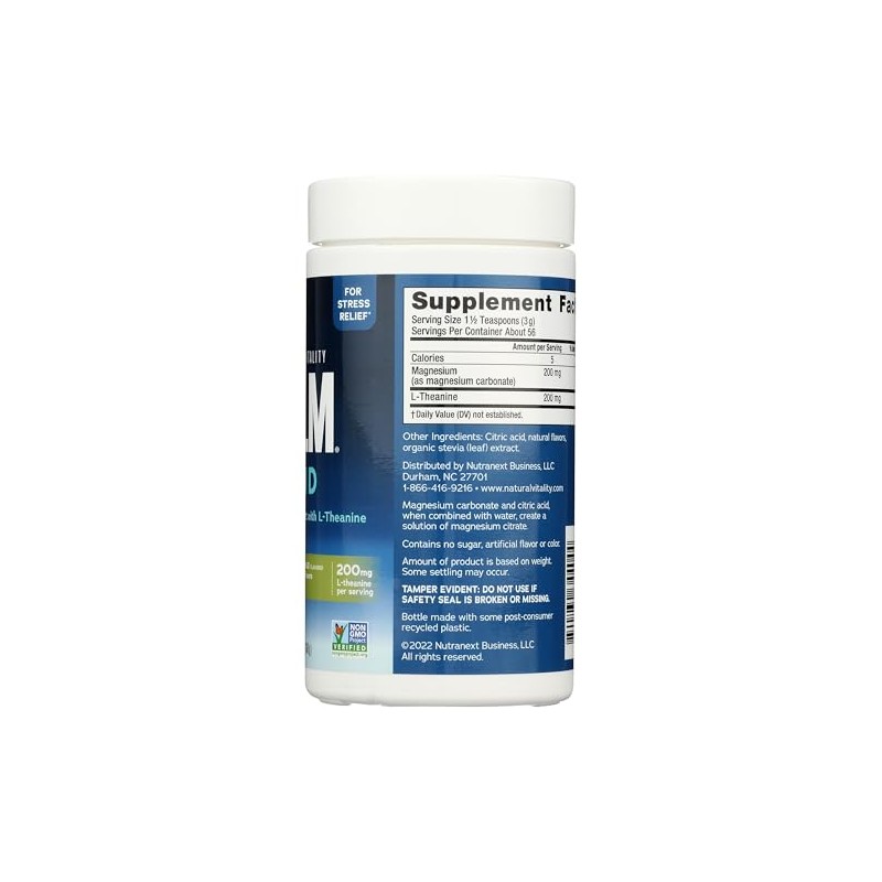 NATURAL VITALITY Miel Manzanilla Calma Mental, 6 OZ