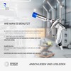 BenBow Classic Blow Gun with Venturi Nozzle and Protective Cap,