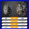COCO BIRD Snow Chains, Thickened and Wear-Resistant High Carbon Steel