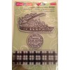 Toy Train Cling Unmounted Rubber Stamp Set (CRS6005)