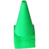 Boje Sport Set of 10 marking cones, 23 cm, colour