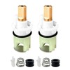 2 Pack RP25513 Faucet Stem Replacement for Two Handle, Faucet