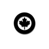 Cockade Canada Maple Canada Air Force Crest Sticker 5 x 5 cm #A4439