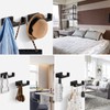 NearMoon Bath Double Towel Hook- SUS304 Stainless Steel Square Robe
