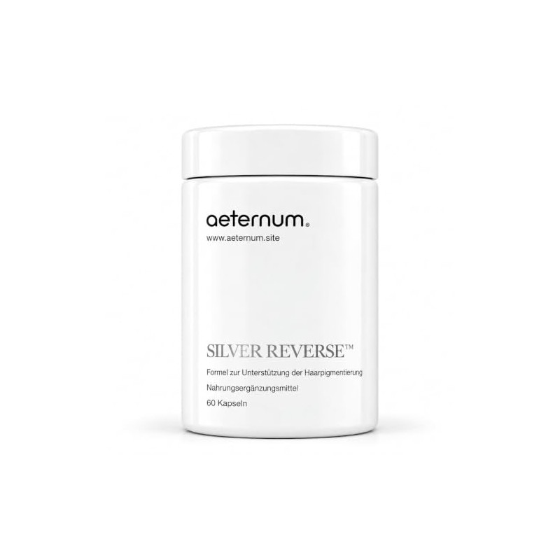 Aeternum Silver Reverse Hair Pigmentation 60 Capsules | Premium Supplement