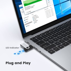 Kootion USB 3.0 Memory Stick, 3 Pieces