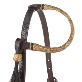Western Direct Natural Rawhide Single Ear Headstall
