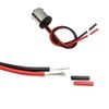 HUIQIAODS 1156 Male Adapter Wiring Harness BA15S BAY15D Headlight Tail
