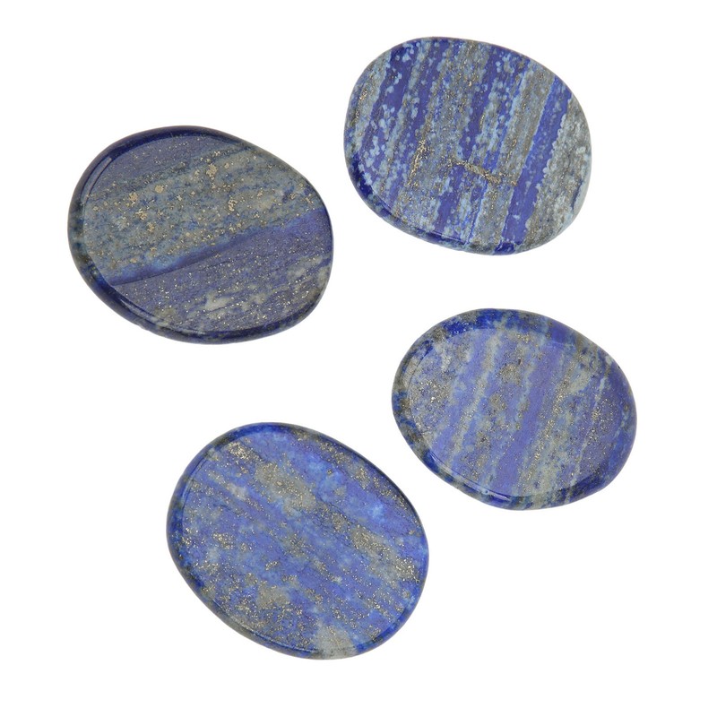 4Pcs Reiki Symbols Stones Smoother Surfaces Engraved Reiki Stones for
