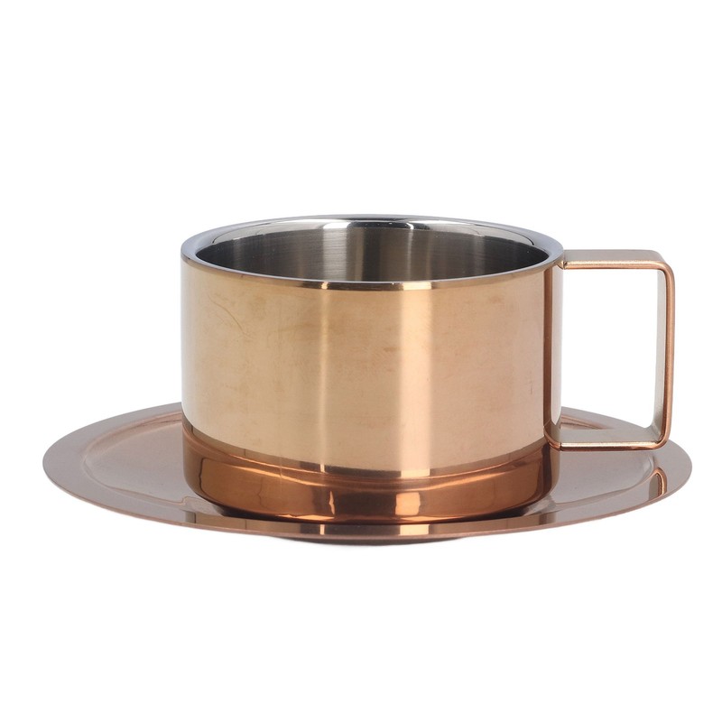 Coffee Cup Simple Ingenious 304 Stainless Steel Coffee Cup Set