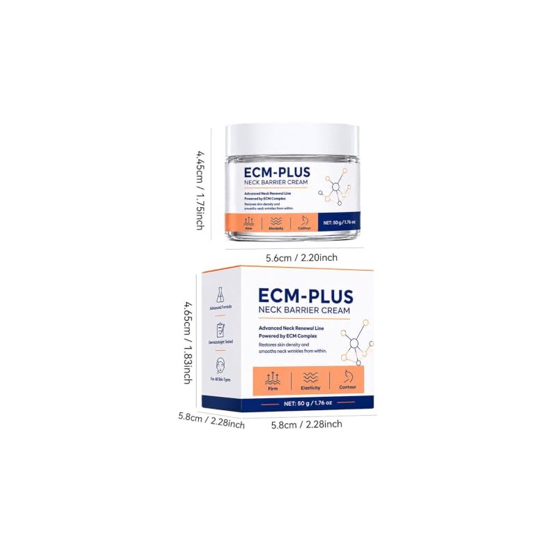 Neck Firming Cream with Niacinamide for Smooth-Looking Skin, 1.76 Fl