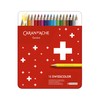 Caran d'Ache d'Ache Swisscolor 1284718 Metal Case with 18 Waterproof