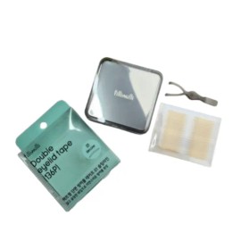Pillimili 필리밀리 팩트형 단면 쌍꺼풀 테이프 01 슬림 라인 (136매) Philimili One-Sided Double Eyelid Tape 01 Slim Line (136 Sheets)