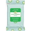 CUCUMBER 2 IN 1 MAKEUP REMOVER CLEANSING TOWELETTES ARANTZA COSMETICS