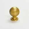 Satin Brass Cabinet Hardware Sweet Beehive Cabinet Knob and Drawer