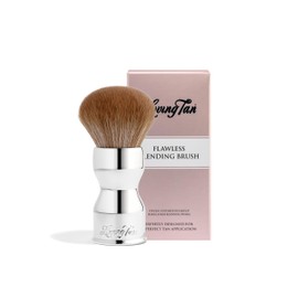 Loving Tan Flawless Blending Brush - Self Tanning Streak-Free Application, Ultra-Soft Vegan Bristles, Perfect for Tanning Hands & Feet, Free-Standing, Cruelty-Free, Use with Mousse or Cream