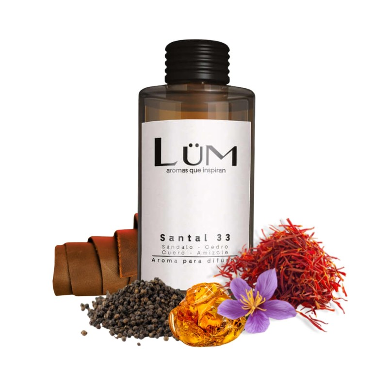 LUM Santal | Aroma para Difusor | Amaderado Especiado |