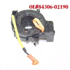 VISVIC 84306-02190 Spiral Cable Clockspring Fit Corolla 2009-2010 Yaris 2008-10 Petrol*