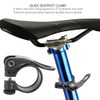VGEBY Bicycle Seatpost Clamp, Aluminum Alloy Quick Release Road Bike