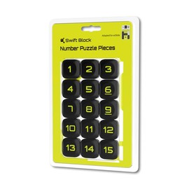 GAN Swift Block wiSlide Puzzle Game with 1000+ Challenges and Al Tutorials for Travel Game Birthday Gift Family Game Night Outdoors for kids Teens Brain Teaser - Variants: wiSlide Number Puzzle Pieces