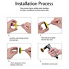 270Pcs Die Grinder Accessories,2 Inch Sanding Discs for Drill Grinder