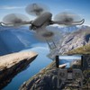 1808 Foldable Black WiFi FPV 1080P Camera Optical Flow Positioning