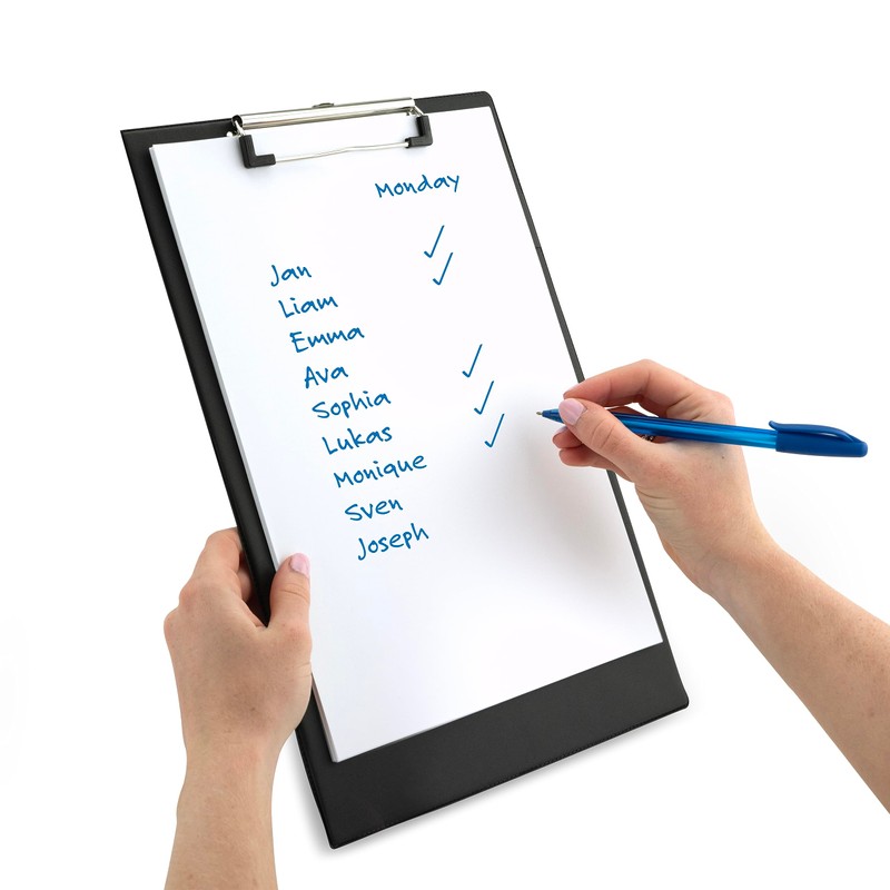 Rapesco VSTCB0B3 Standard Clipboard, A4+, Black