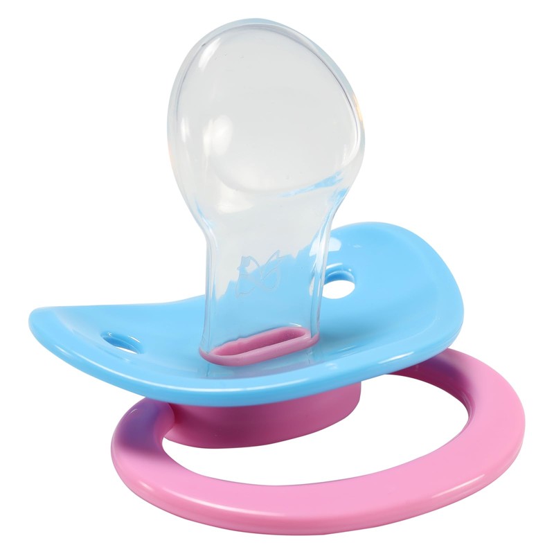 CutiePlusU Adult Size Dummy - Large Teat Shield Colour Mix