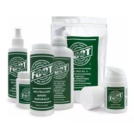 Foot Sense Aceite De Árbol De Té Remoje Con Sales De Epsom, Neem, Lavan