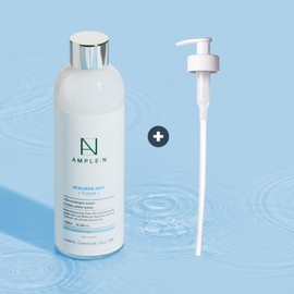 Hyaluronic Shot 600ml Large Capacity Toner + Toner Pump / 히알루론샷 600ml 대용랑 토너 + 토너펌프