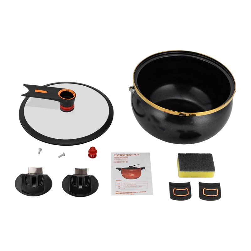 Micro Pressure Cooke, Non-Stick Pot, 8L/8.45Qt Multi-Function Micro Pressure Cooking