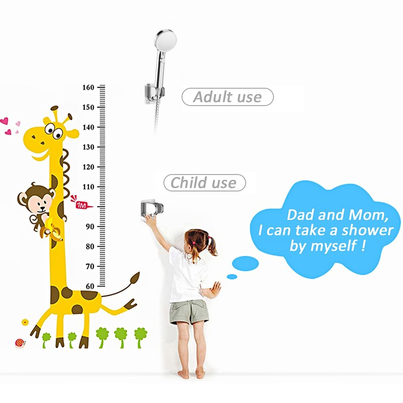KAIYING Self Adhesive Handheld Shower Head Mount, Adjustable Angle RV