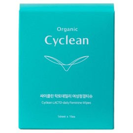 CyClean Feminine Cleanliness Tissue Lacto Daily Y Zone Care Lactobacillus Feminine Cleanser Water-soluble sanitary tissue, 6 boxes, 75g / 싸이클린 여성청결티슈 락토데일리 Y존케어 락토바실러스 여성청결제 물에녹는 생리티슈, 6박스, 75g