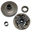 CATHMINE 3/8-7T Clutch Drum Sprocket Kit for Husqvarna 394XP 395XP