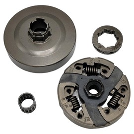 CATHMINE 3/8-7T Clutch Drum Sprocket Kit for Husqvarna 394XP 395XP 3120 3120XP for Jonsered 2094 2095 Chainsaw Replace 503701501 503625903
