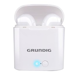 Grundig Bluetooth Kopfhörer – In Ear Earbuds 400 mAh – Ohrhörer mit 2 Stunden Wiedergabezeit – Kabellose Kopfhörer für freihändiges Telefonieren – inkl. Ladeetui USB-C-Ladekabel