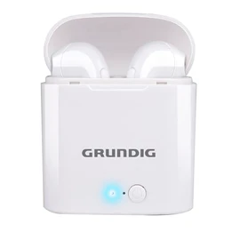 Grundig Bluetooth Kopfhörer – In Ear Earbuds 400 mAh – Ohrhörer mit 2 Stunden Wiedergabezeit – Kabellose Kopfhörer für freihändiges Telefonieren – inkl. Ladeetui USB-C-Ladekabel