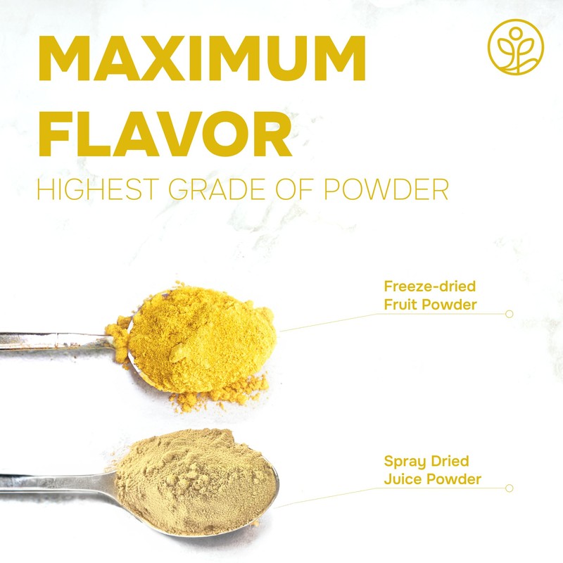 Jungle Powders Passion Fruit Powder 3.5 Ounce, Freeze Dried Passion