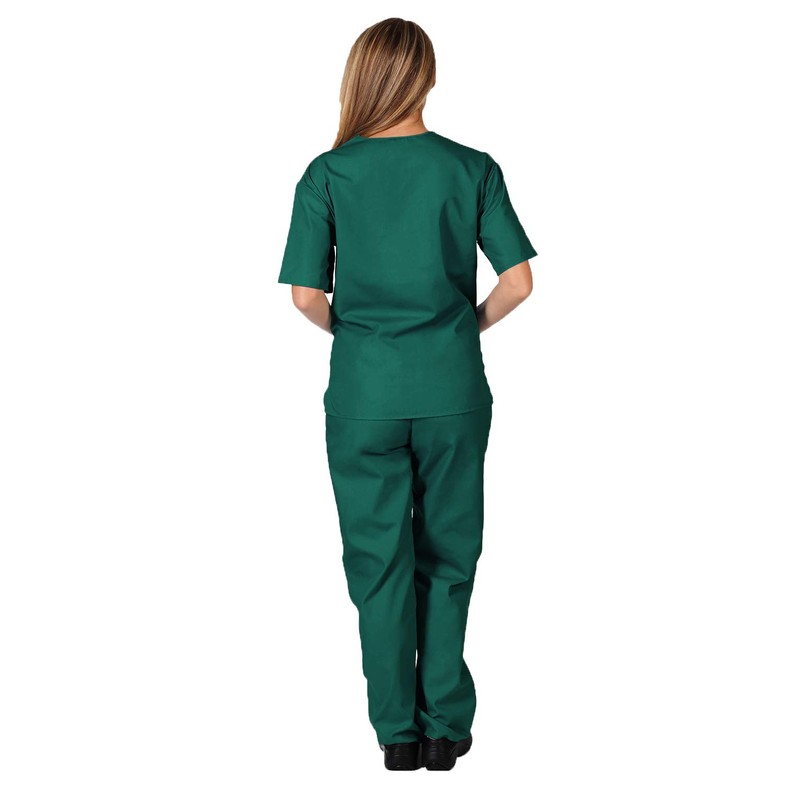 ACTIVE UNIFORMS Men's Scrub Set Medical Scrub Tops and Pants