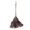 Feather Duster Light Weight Soft Long Handle Reusable Black Ostrich