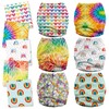 Mama Koala 3.0 Cloth Diapers for Babies, 6 Pack One