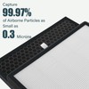 3 Sets HSP001 H13 True Hepa Replacement Filters, Compatible with