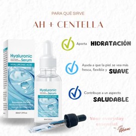 Serum Facial Ácido Hialurónico y Centella Asiática | Hidratación (AH+Centella)