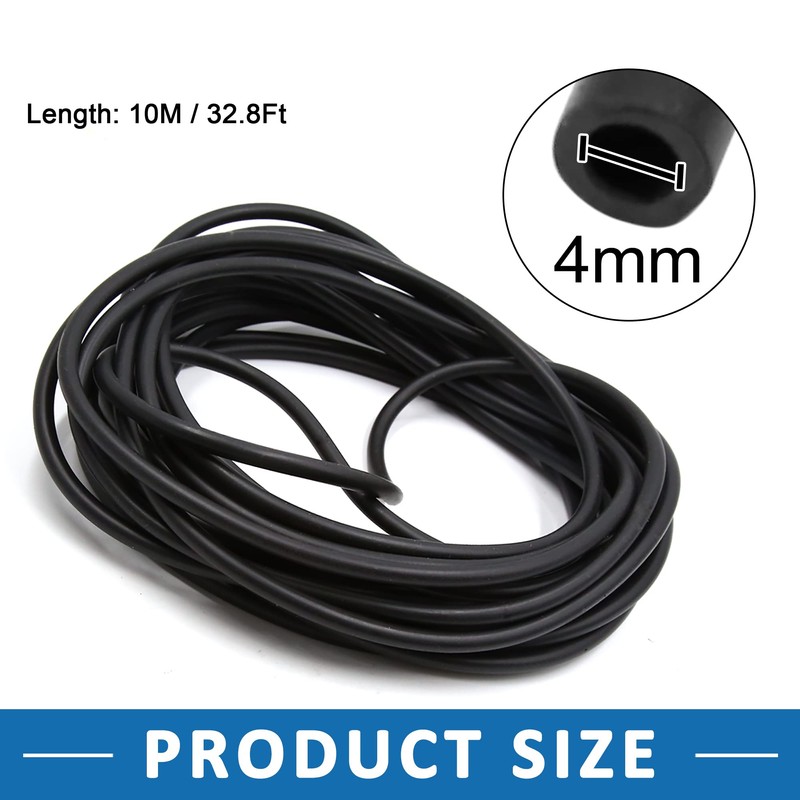 A ABSOPRO Car Vacuum Hose Water Tube Pipe 10M 4mm